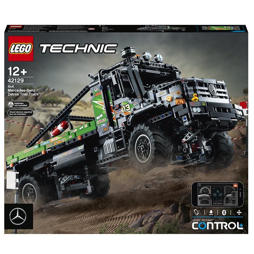 Конструктор LEGO Technic Пробный грузовик Mercedes-Benz Zetros Toyrc, 2110 деталей (42129) - фото 1