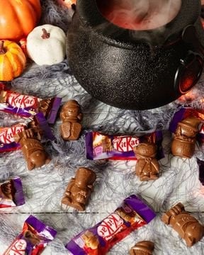 Цукерки Nestle Kit Kat Halloween break 123 г - фото 6