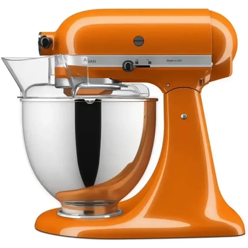 Планетарний міксер KitchenAid Artisan 4.8 л медовий (5KSM175PSEHY) - фото 2