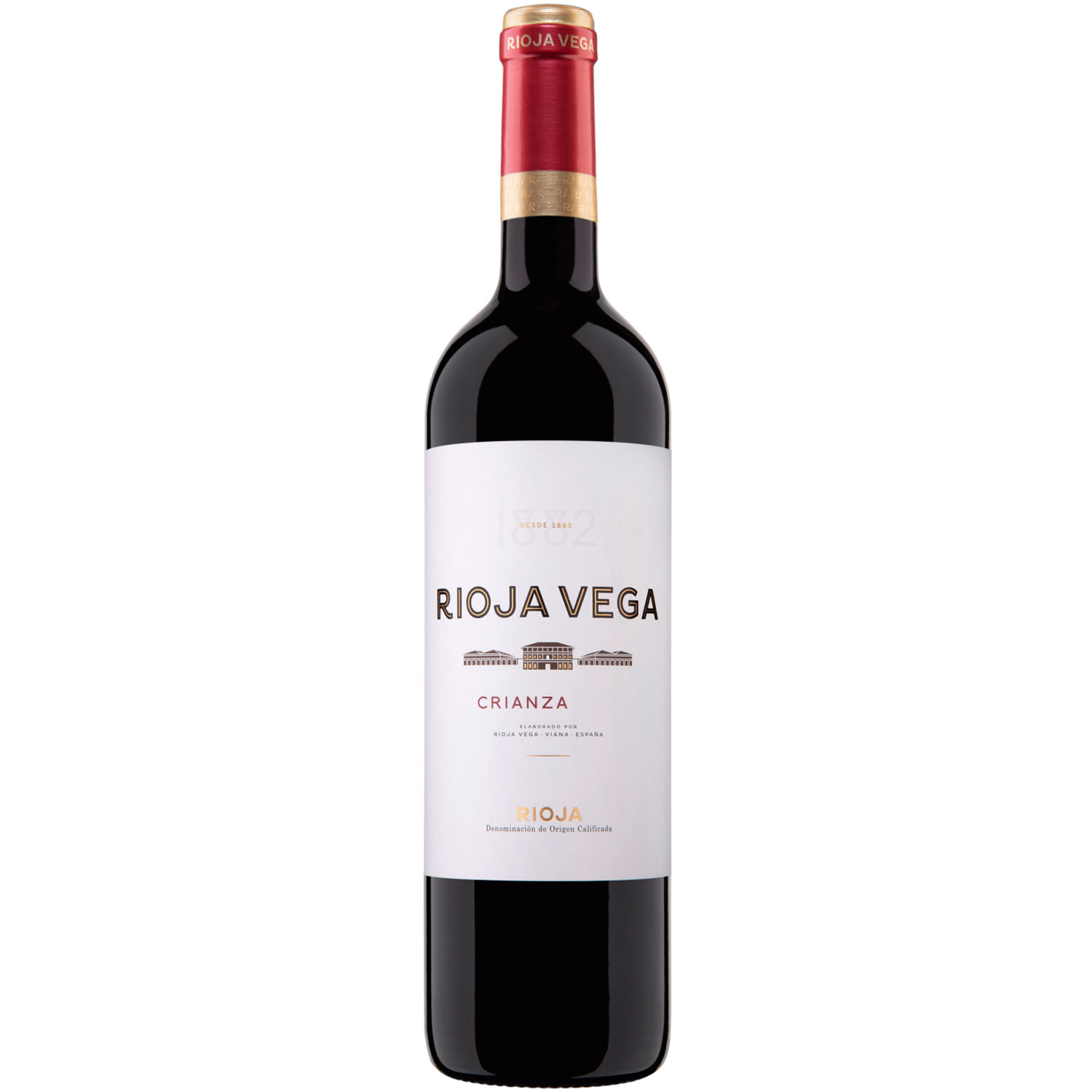 Вино Rioja Vega Crianza красное сухое 0.75 л - фото 1