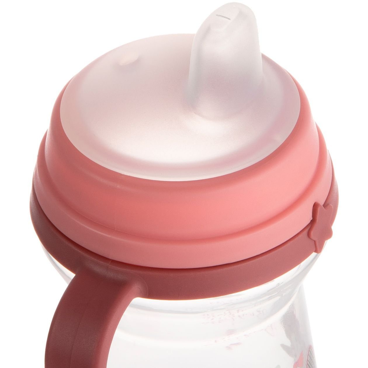 Кружка тренувальна Canpol babies First Cup Bonjour Paris, 150 мл, рожевий (56/612_pin) - фото 4