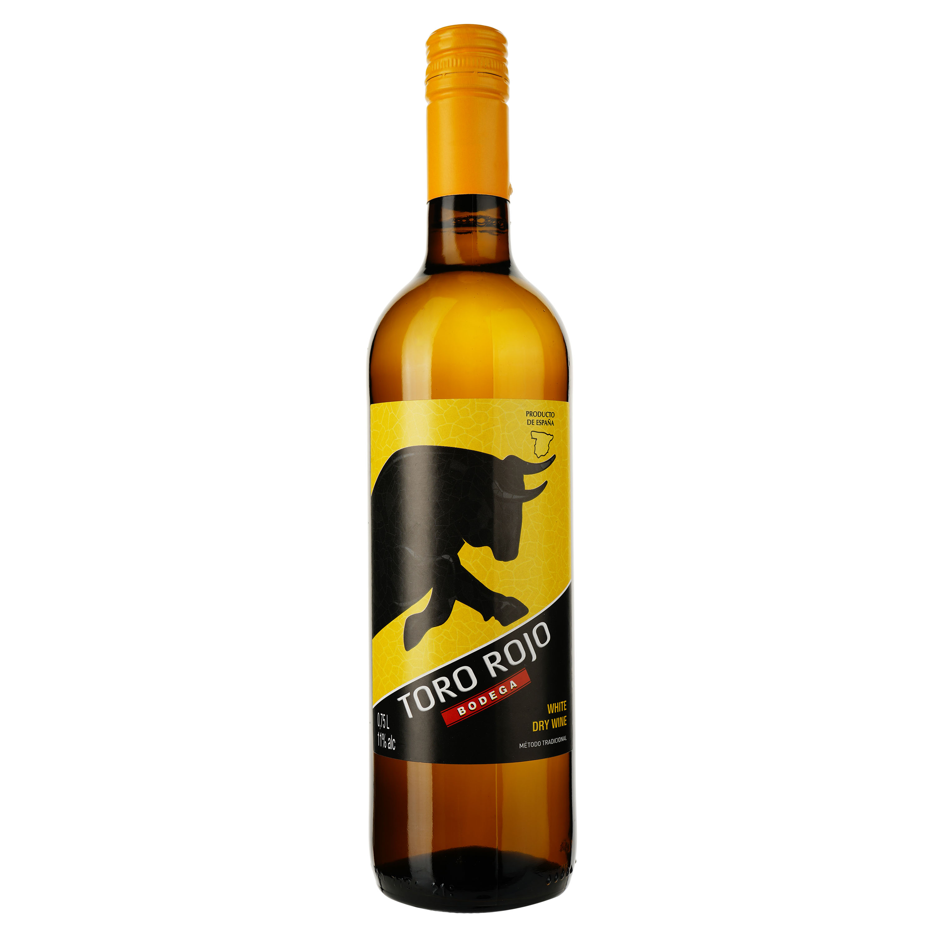 Вино Bodega Toro Rojo, белое, сухое, 0,75 л - фото 1