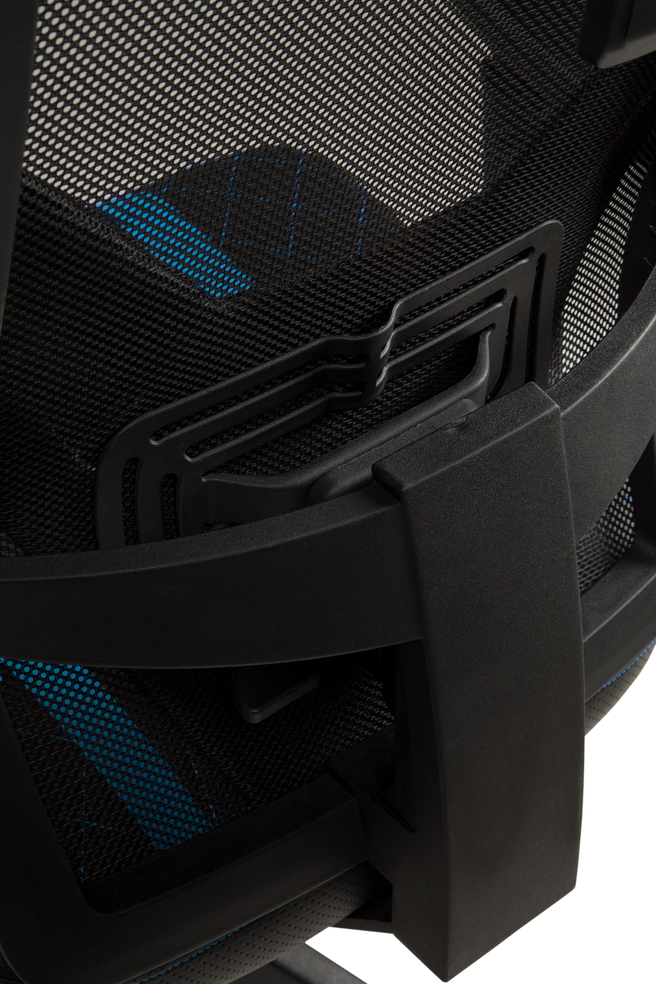 Геймерское кресло GT Racer черное с синим (X-6674 Black/Blue) - фото 12