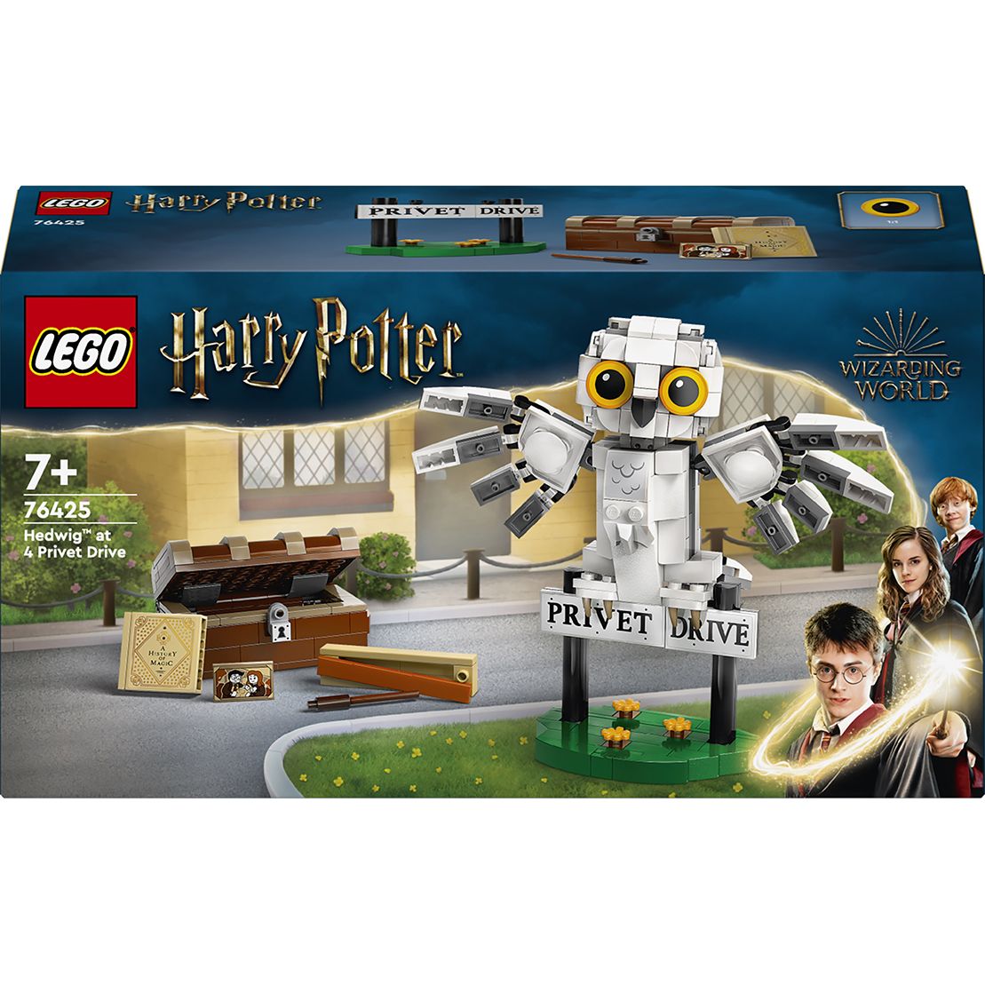 Конструктор LEGO Harry Potter Гедвіґа на Тисовій вулиці 4, 337 деталей (76425) - фото 1