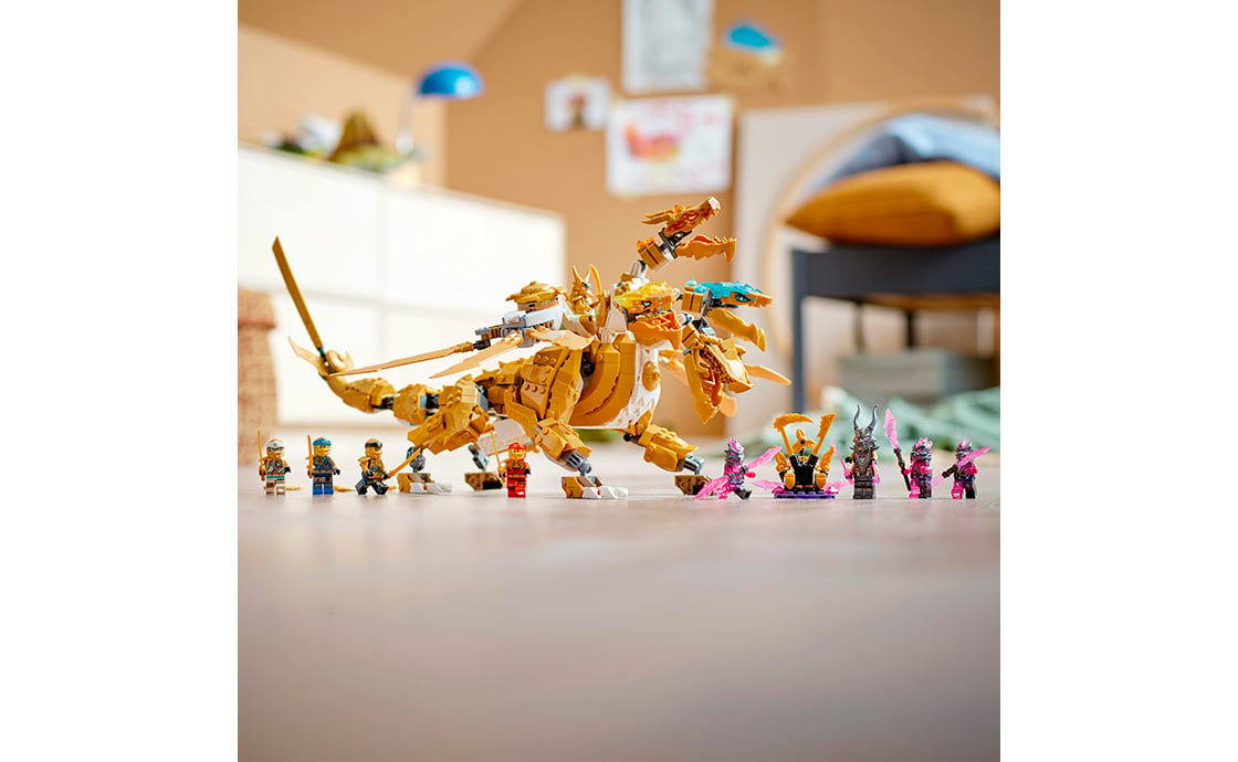 Конструктор LEGO Ninjago Золотой ультра дракон Ллойда, 989 детали (71774) - фото 5