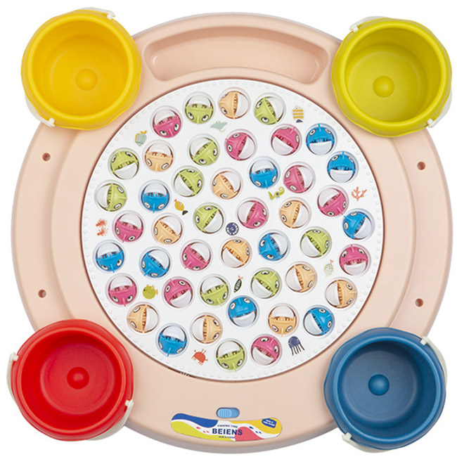 Дитячий розвивальний ігровий набір Beiens Рибалка, рожевий (218/1pink) - фото 1