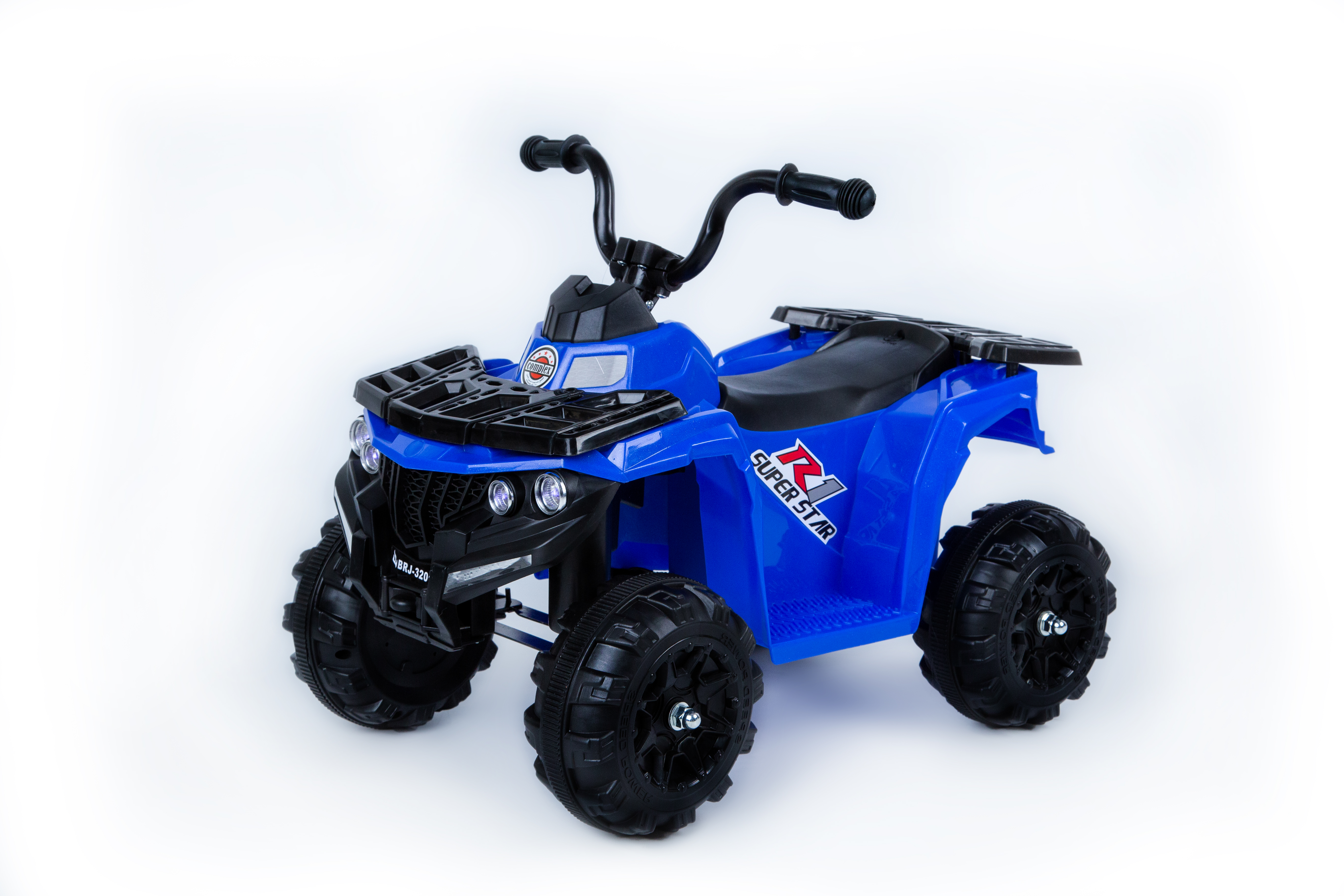 Електромобіль-квадроцикл BabyHit BRJ-3201-blue, блакитний (90384) - фото 1