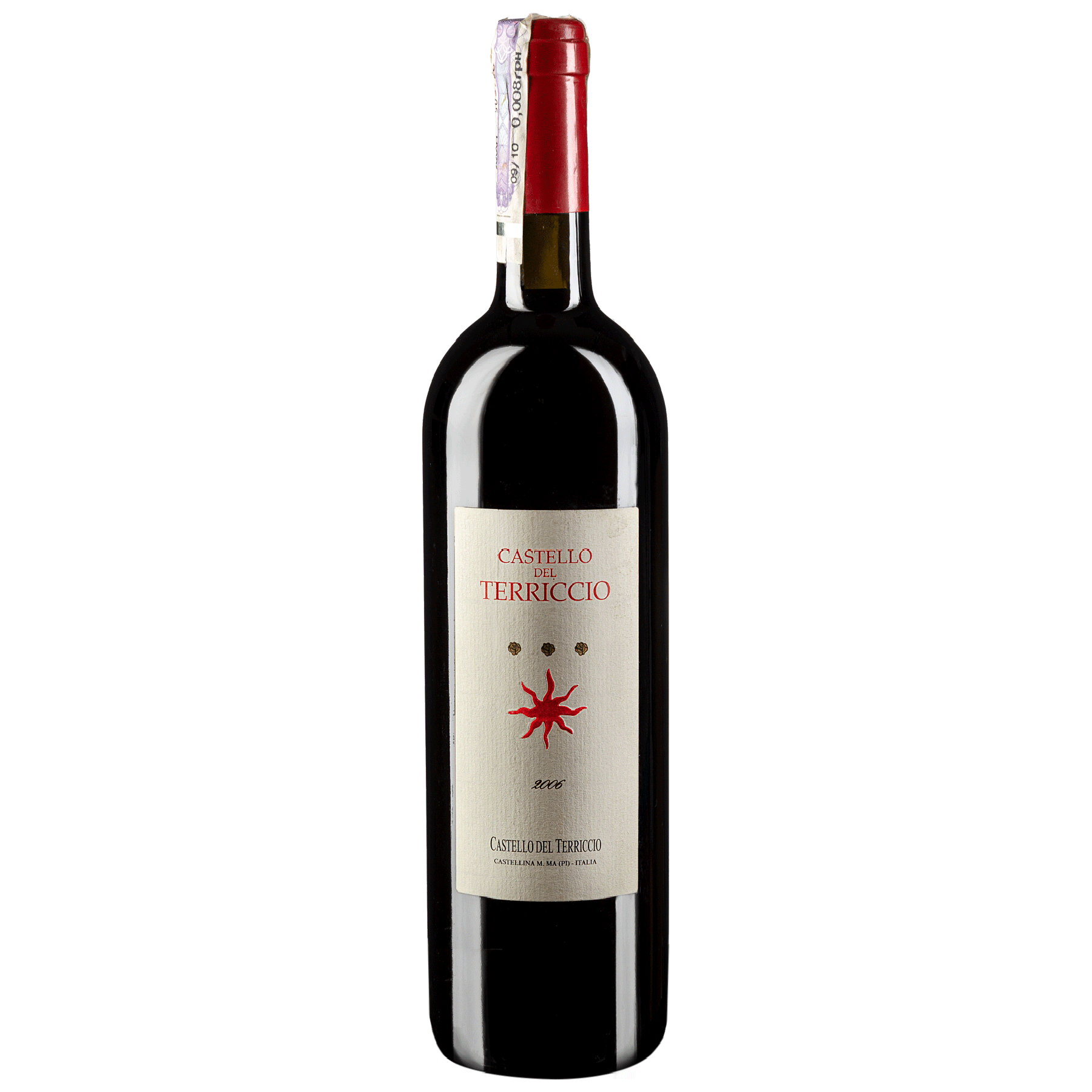Вино Castello del Terriccio Lupicaia 2006, красное, сухое, 14%, 0,75 л - фото 1