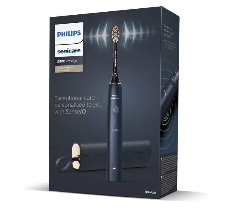 Електрична звукова зубна щітка Philips Sonicare 9900 Prestige SenseIQ (HX9992/12) - фото 6