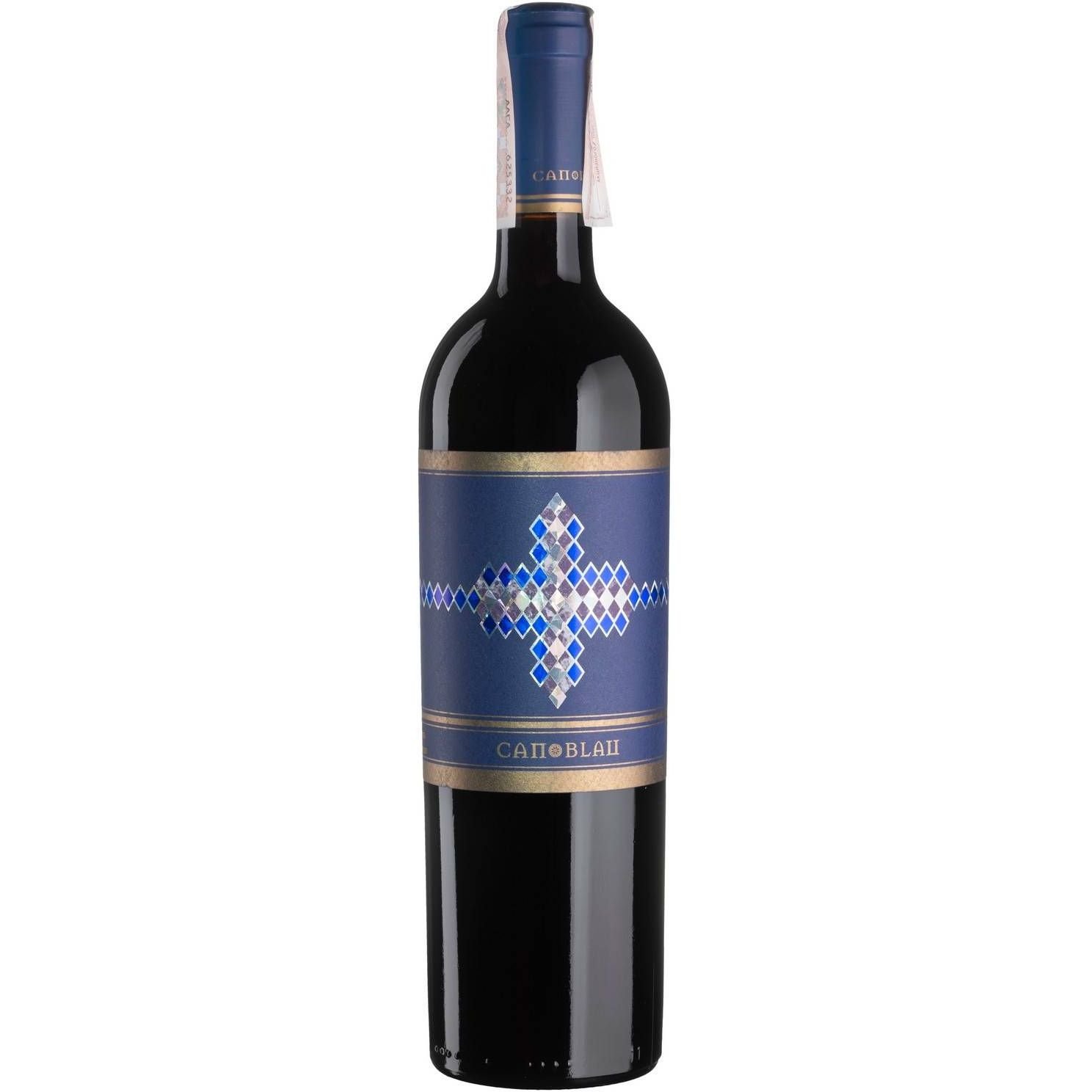 Вино Cellers Can Blau, красное, сухое, 0,75 л - фото 1