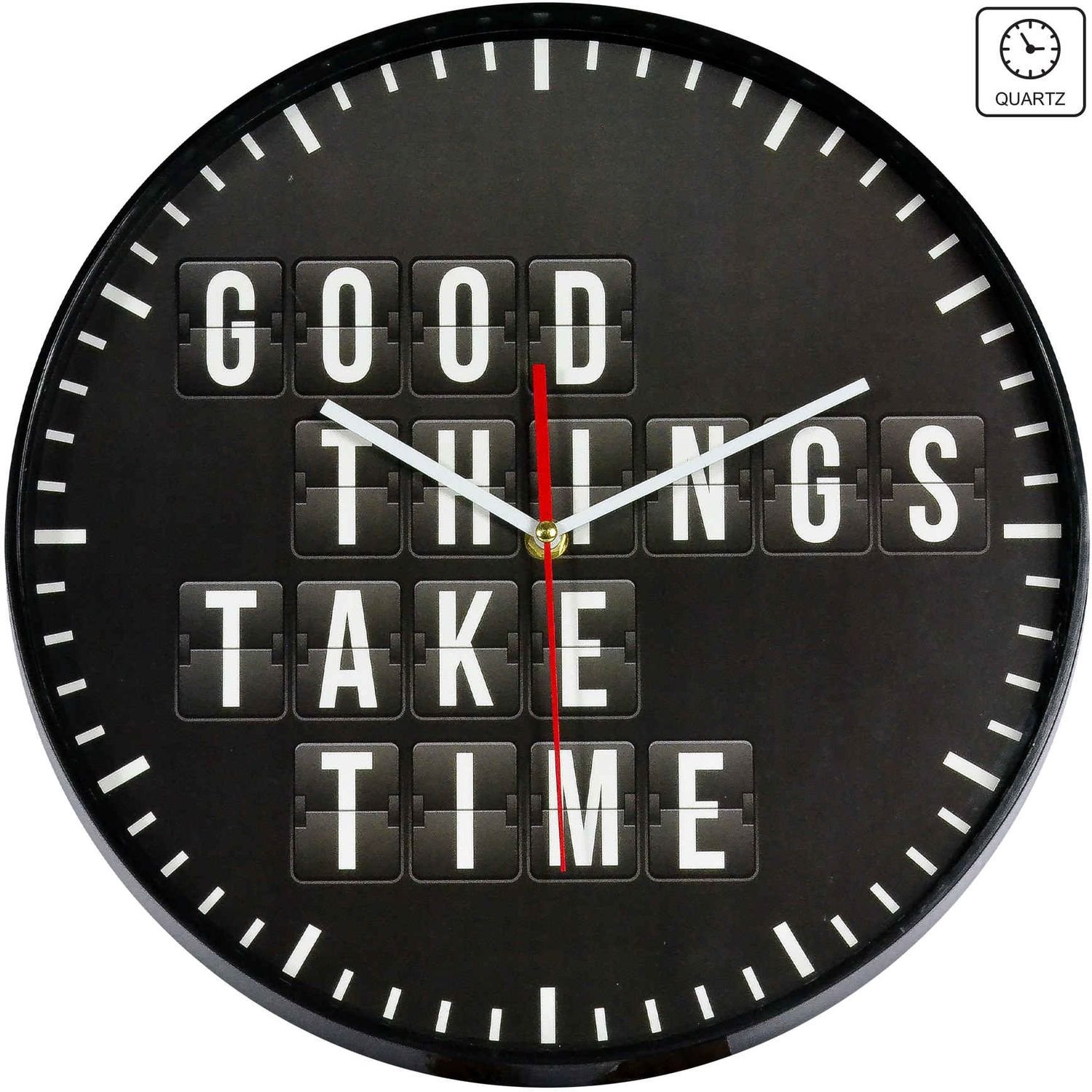 Часы настенные Technoline 775485 Good Things Take Time (775485) - фото 1
