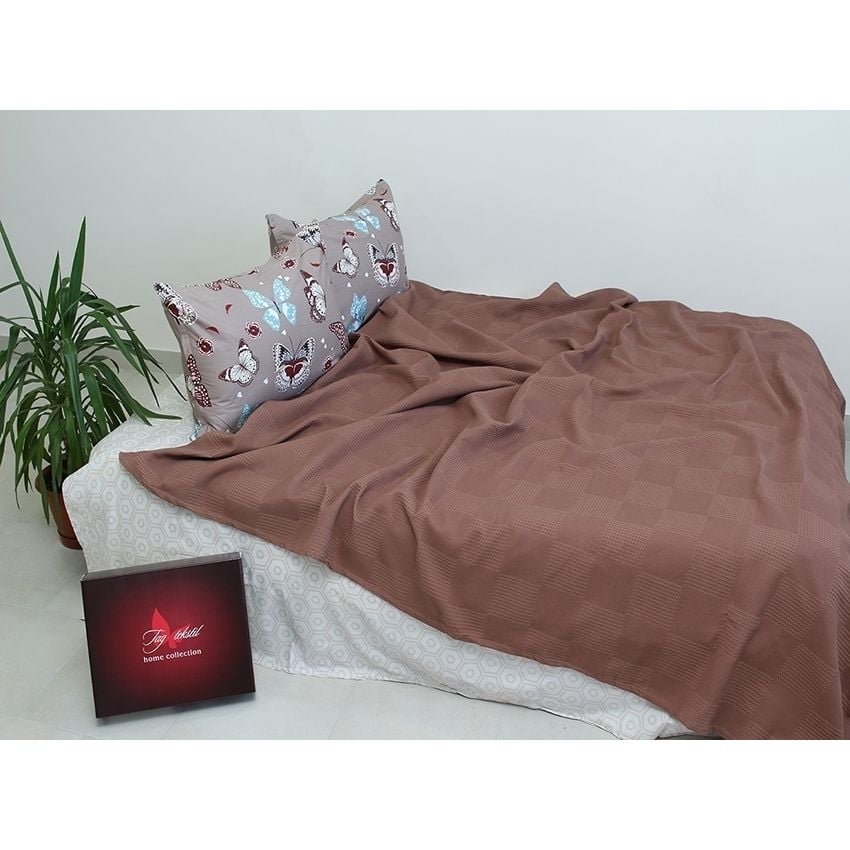 Комплект постельного белья TAG Tekstil летний пике 000224397 (NP-04) - фото 1
