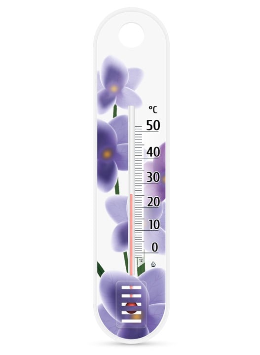 Термометр Склоприлад Сувенір П-1 Фіалка (300185) - фото 1