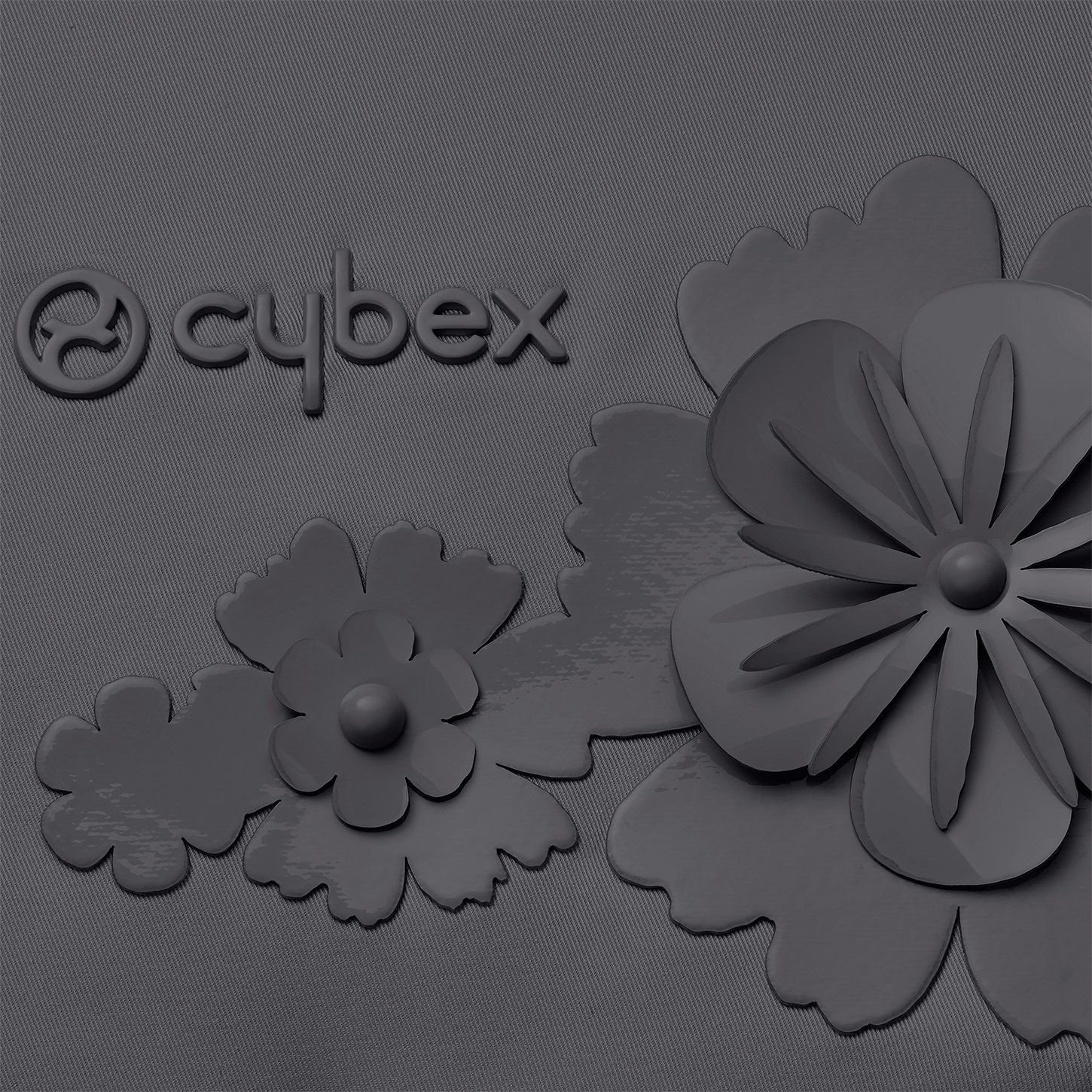 Чехол для ног Cybex Platinum Simply Flowers Grey (522000063) - фото 2