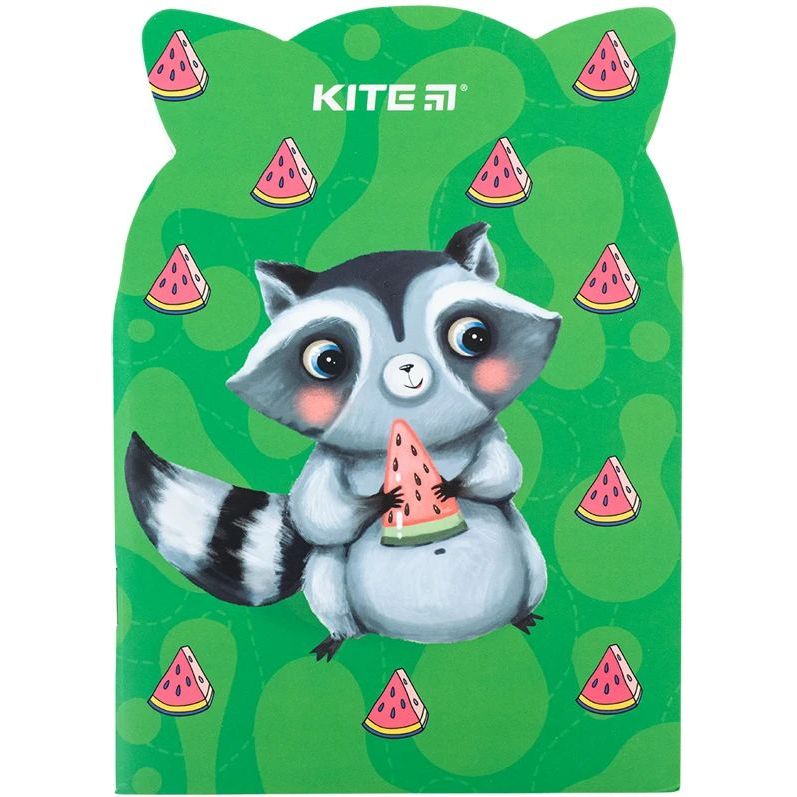 Блокнот Kite Tasty racoon B6 в клеточку 48 листов (K24-461-4) - фото 1