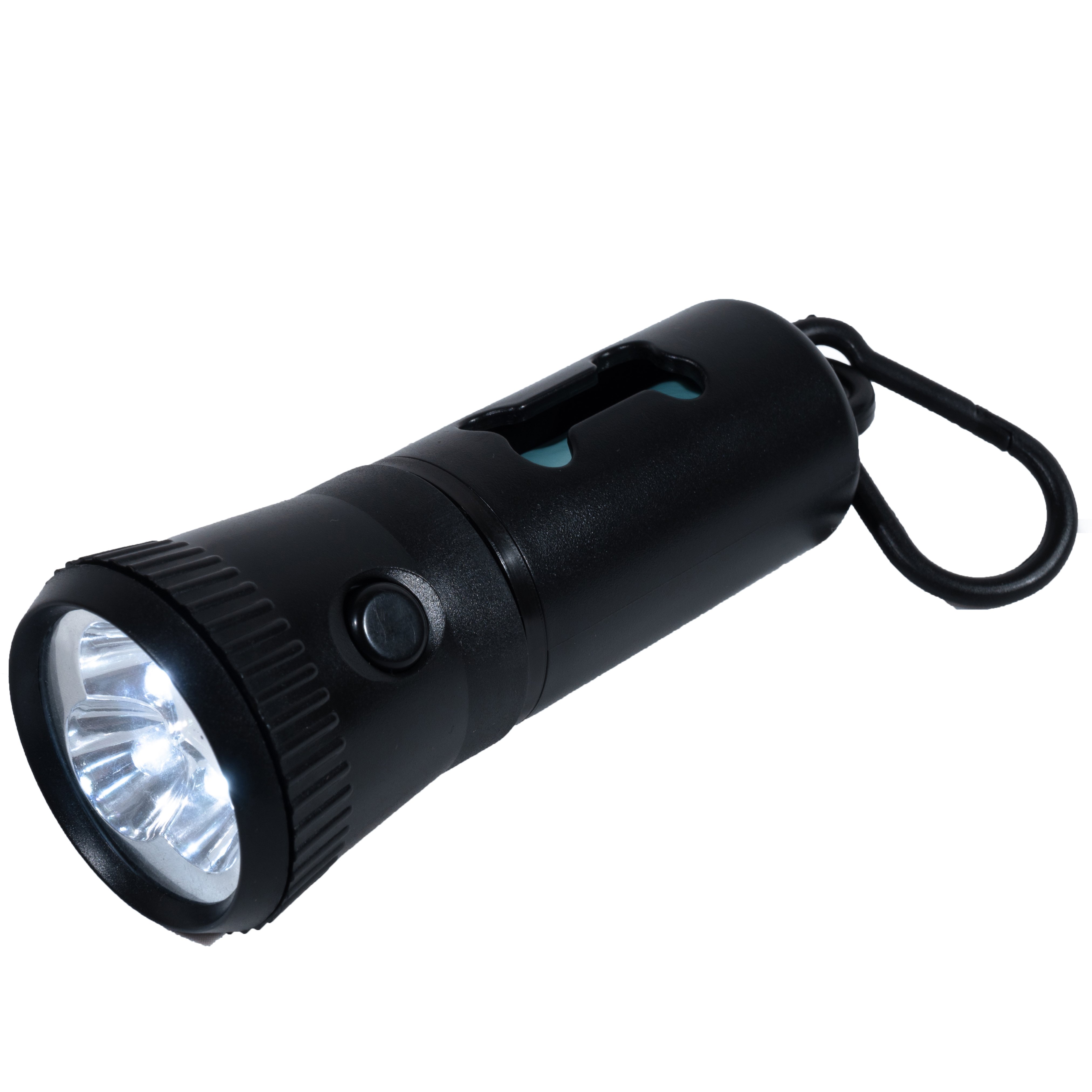 Диспенсер-ліхтарик AnimAll зі змінними пакетами 3 рулона по 15 шт. чорний - фото 2