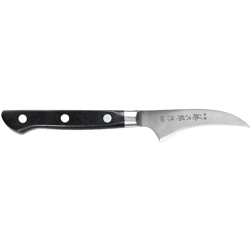 Нож кухонный для овощей Tojiro 70 мм Черный 000266575 - фото 1
