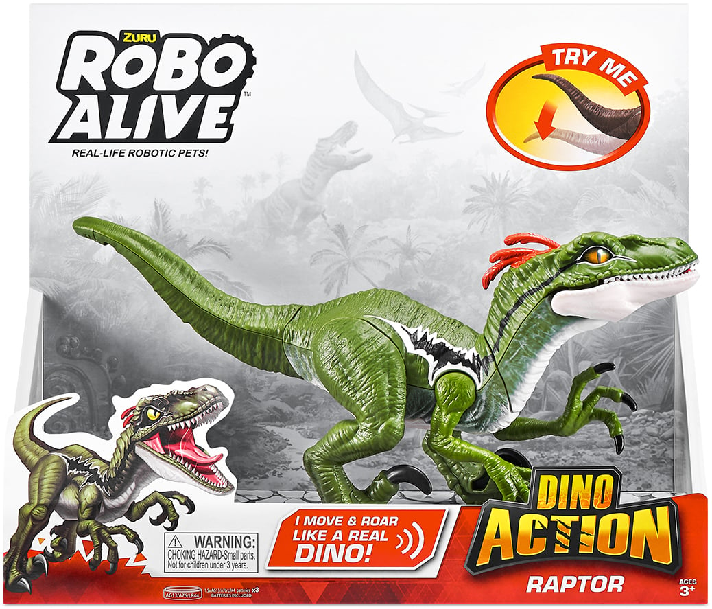 Інтерактивна іграшка Pets & Robo Alive Dino Action Раптор (7172) - фото 5