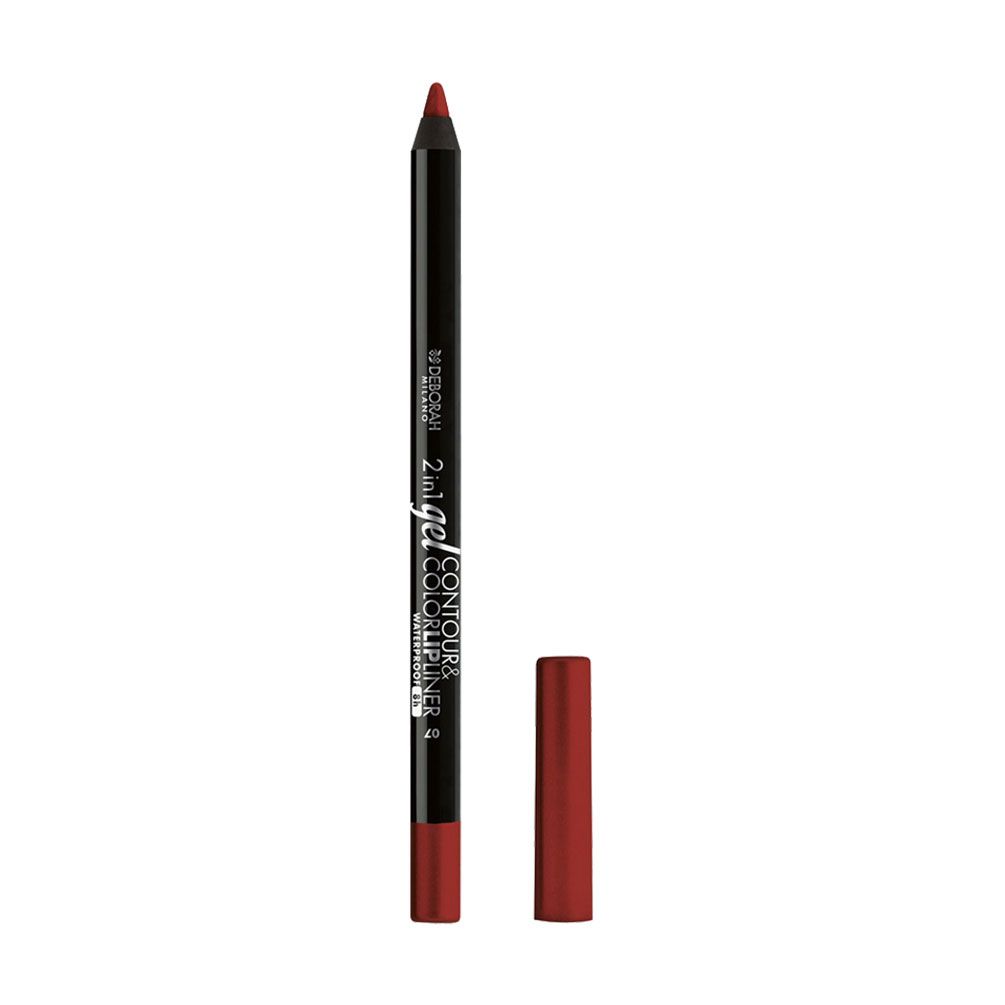 Карандаш для губ Deborah 2IN1 Gel Contour&Color тон 07 True Red 1.3 г - фото 1