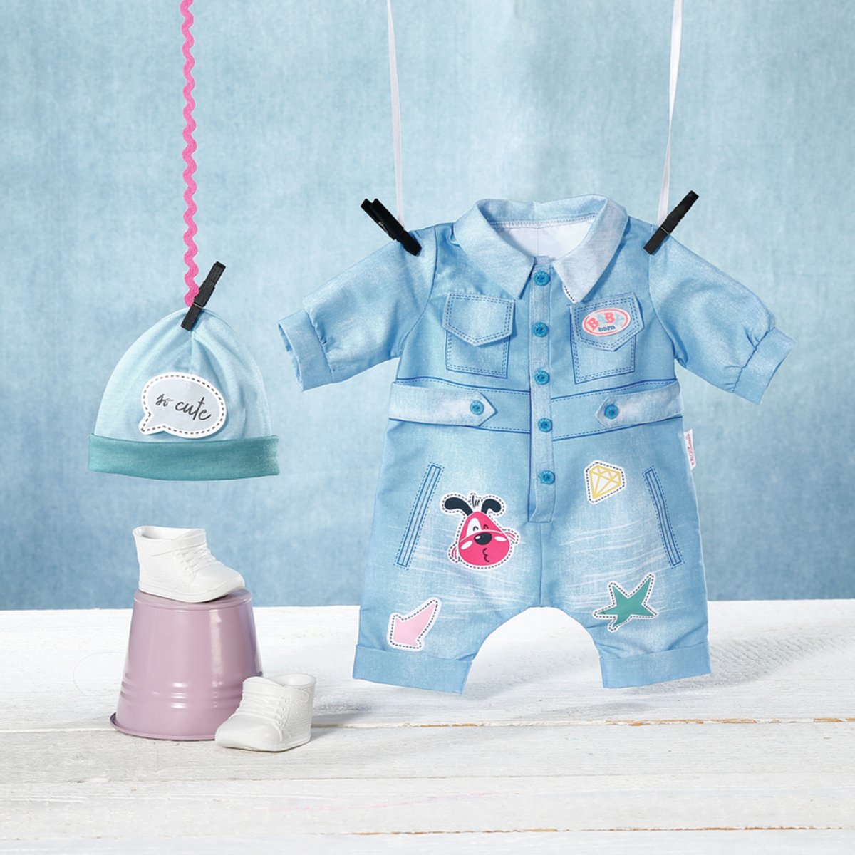 Одяг для ляльки Baby Born Джинсовий стиль (832592) - фото 5