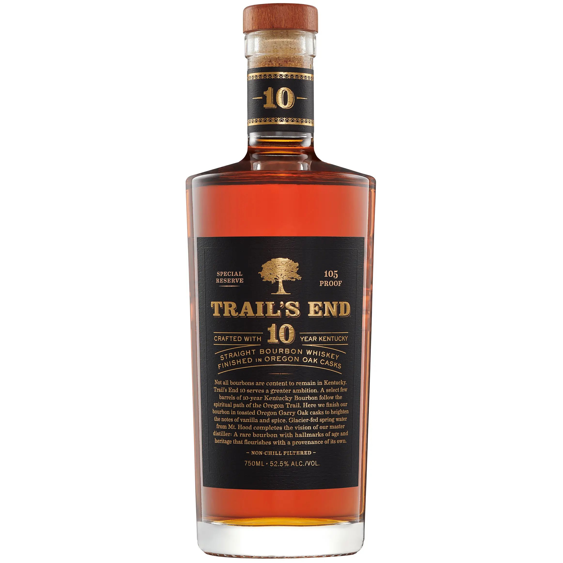 Виски Trail's End Bourbon 10 лет 52.5% 0.75 л - фото 1