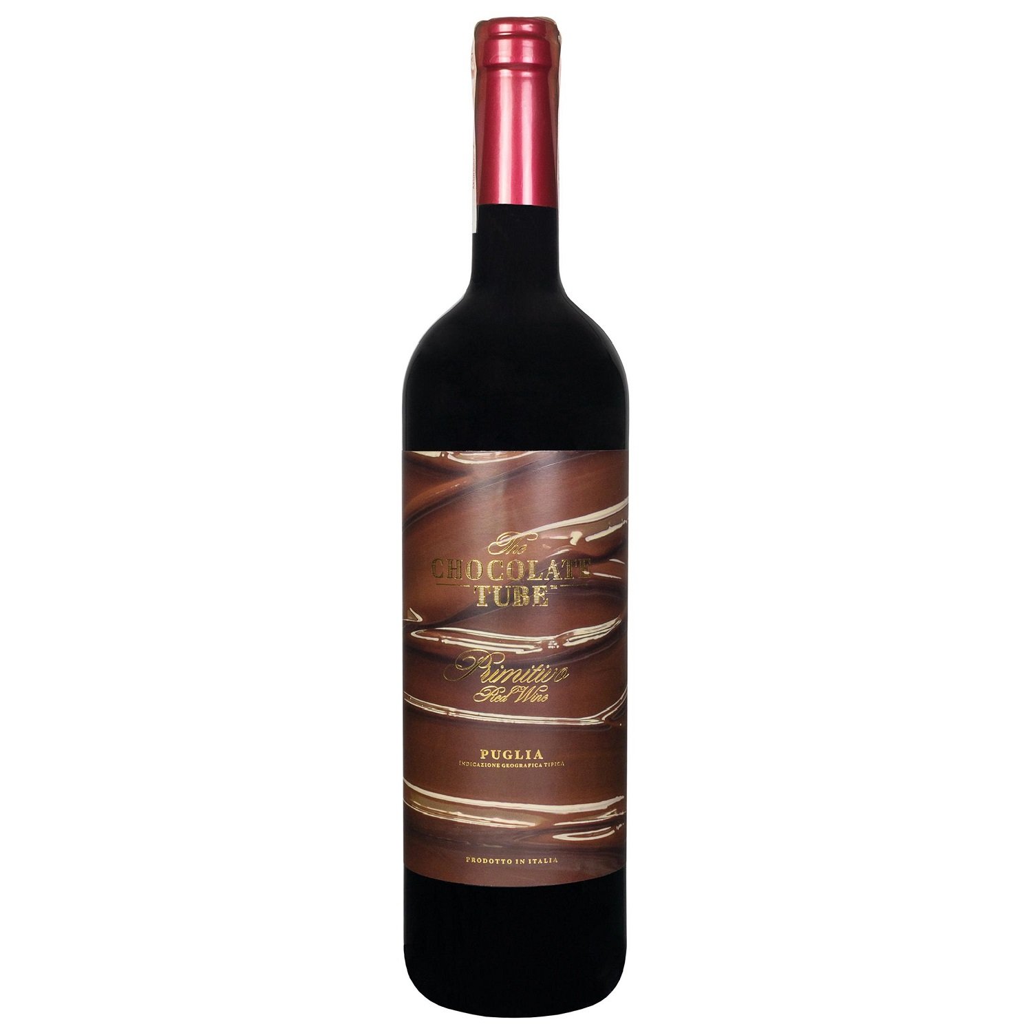 Вино Mare Magnum Primitivo Chocolate Organic, червоне, сухе, 14%, 0,75 л - фото 1