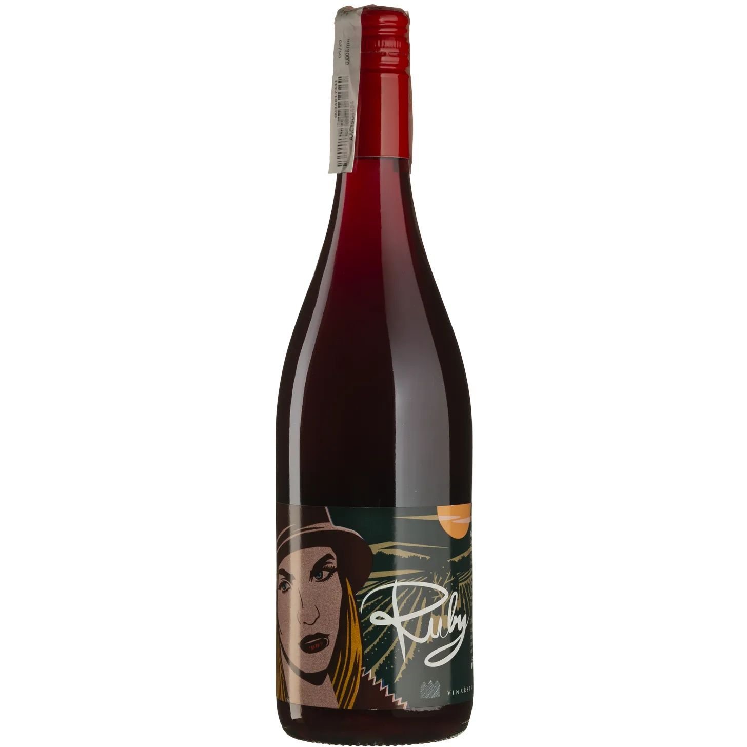 Вино Krasna hora Ruby, червоне, сухе, 12,5%, 0,75 л (91302) - фото 1