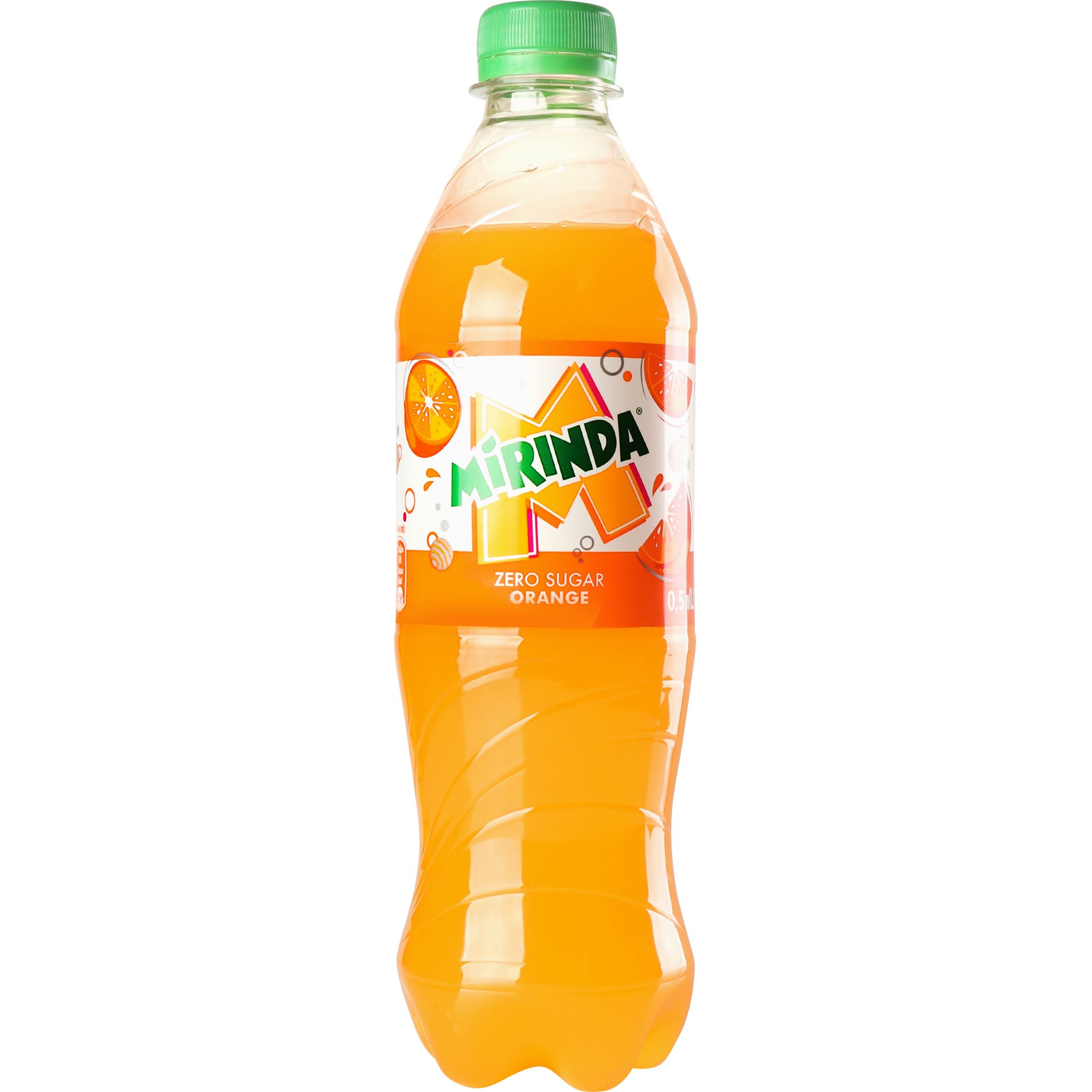 Напиток Mirinda Orange Zero Sugar безалкогольный сильногазированный 500 мл - фото 1