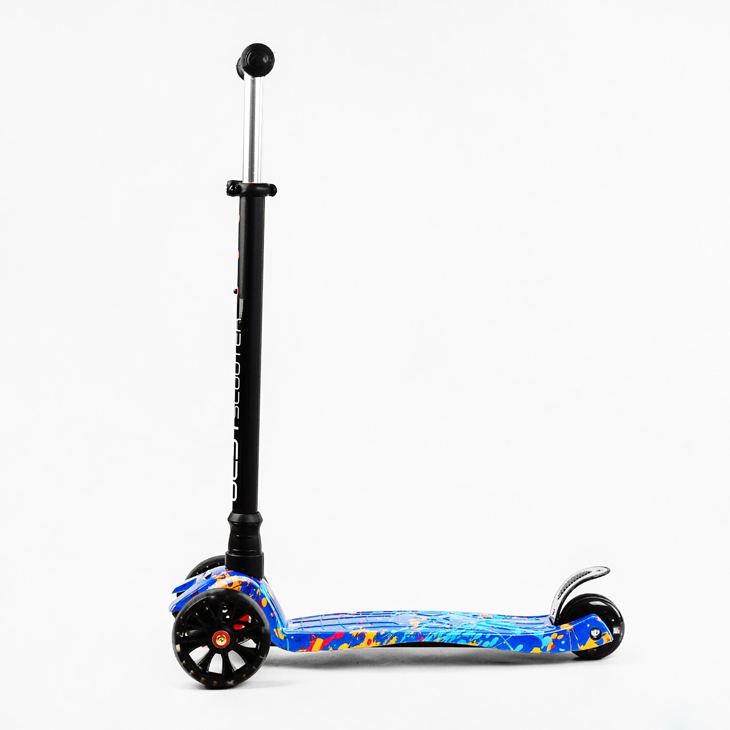 Самокат Maxi Best Scooter 59х15х30 см Різнобарвний 000231328 - фото 3