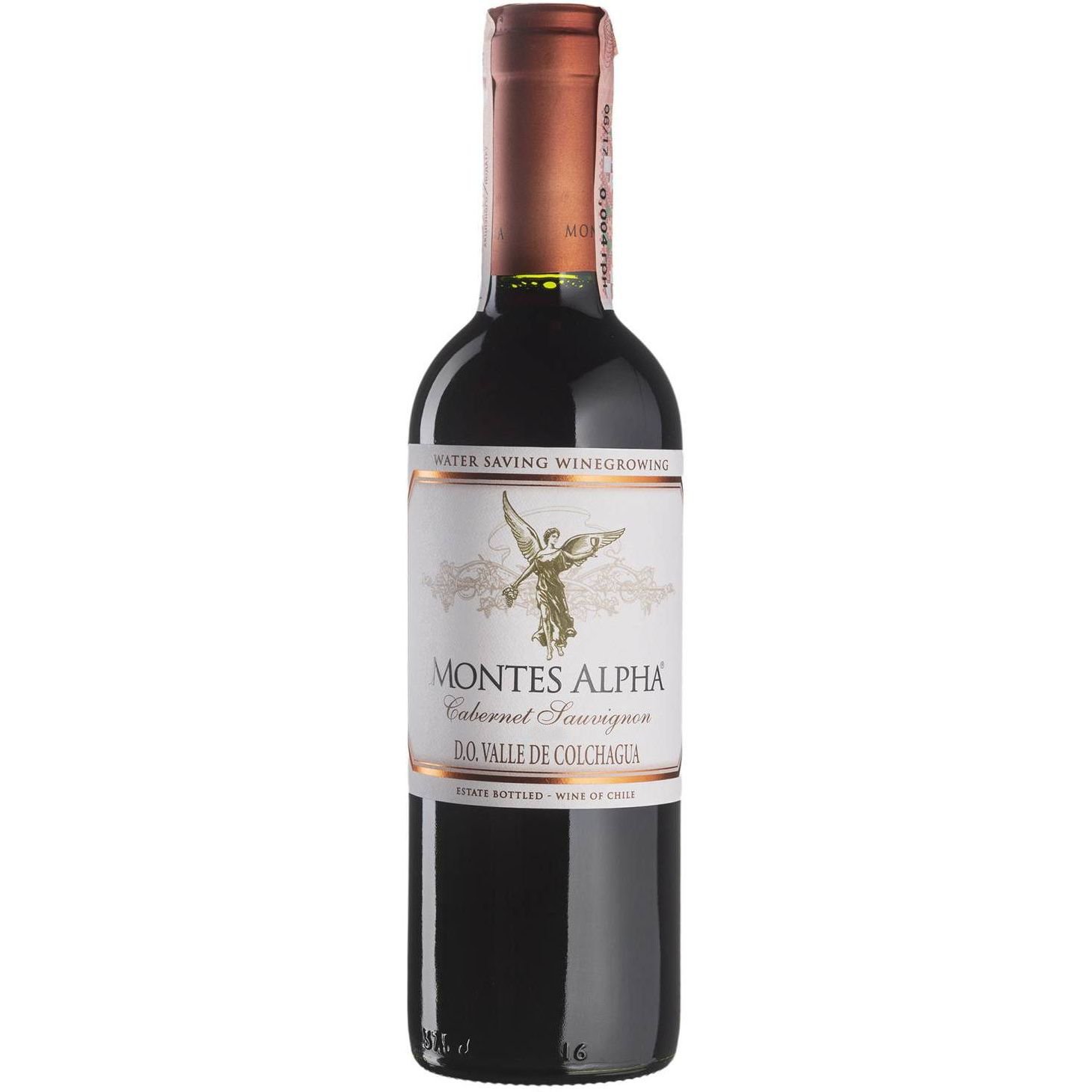 Вино Montes Cabernet Sauvignon Alpha, червоне, сухе, 0,375 л - фото 1