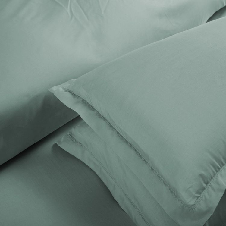 Комплект постельного белья Penelope Celine, 220х240 см, зеленый (svt-2000022322546) - фото 3