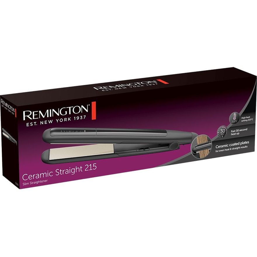 Выпрямитель Remington Ceramic Straight S1370 черный - фото 2