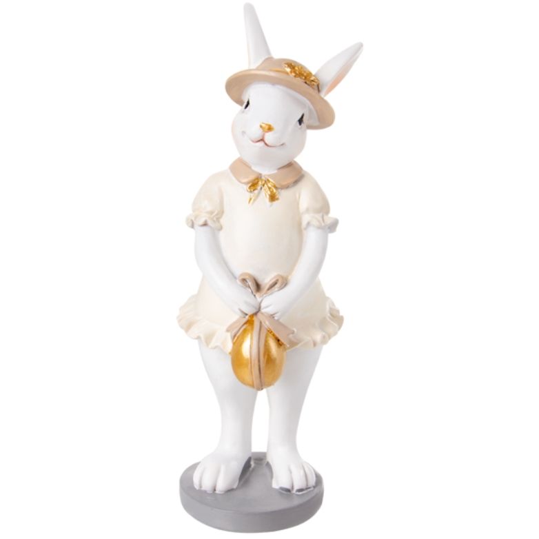 Photos - Figurine / Candlestick Lefard Декоративна фігурка  Кролик у сукні, 15х5.5x5.5 см  (192-231)
