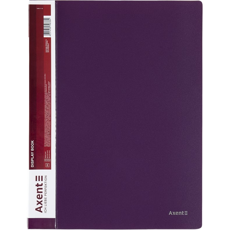 Дисплей-книга Axent A4 30 файлів сливова (1030-11-A) - фото 1