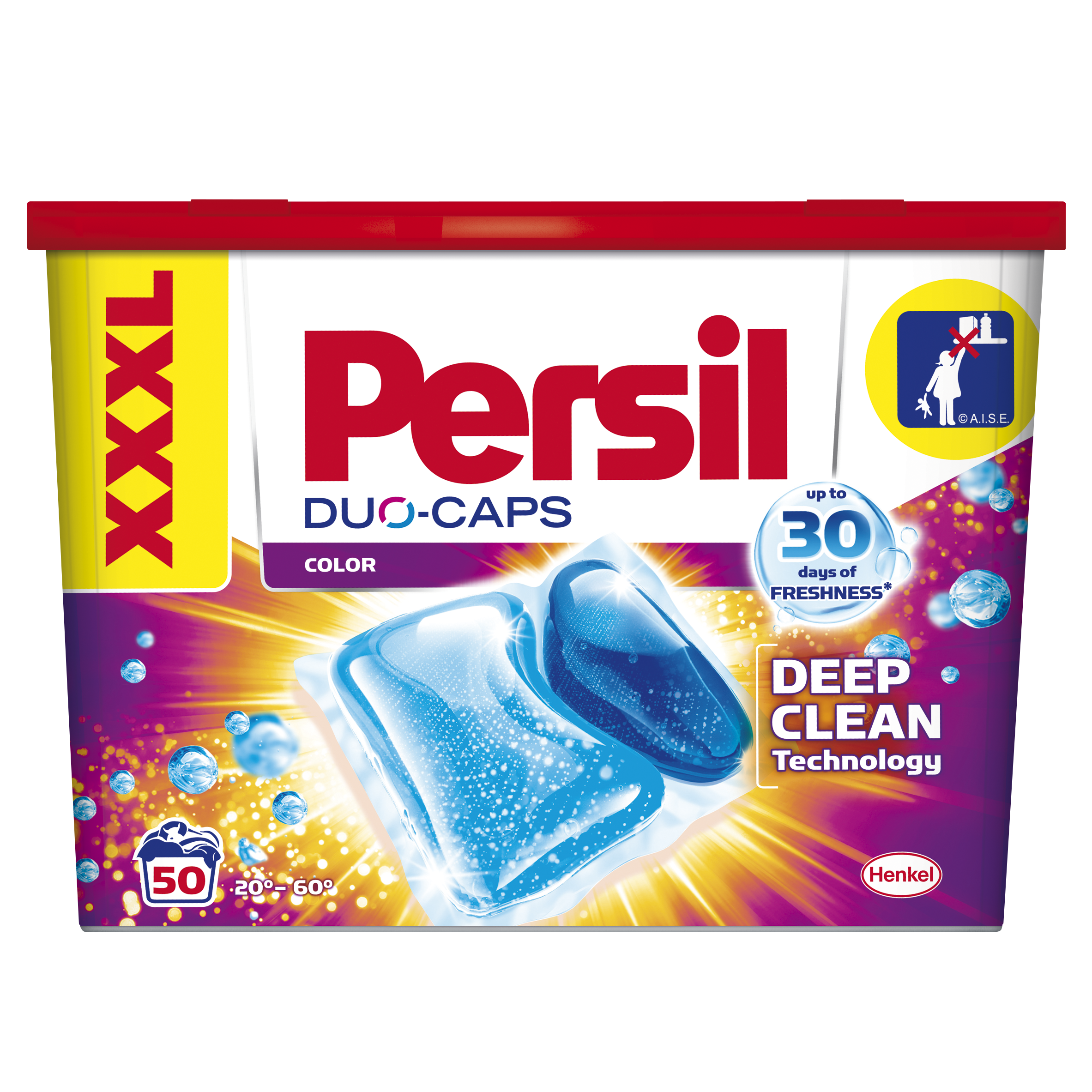Дуо-капсулы для стирки Persil Эксперт Color, 50 шт. (734938) - фото 1