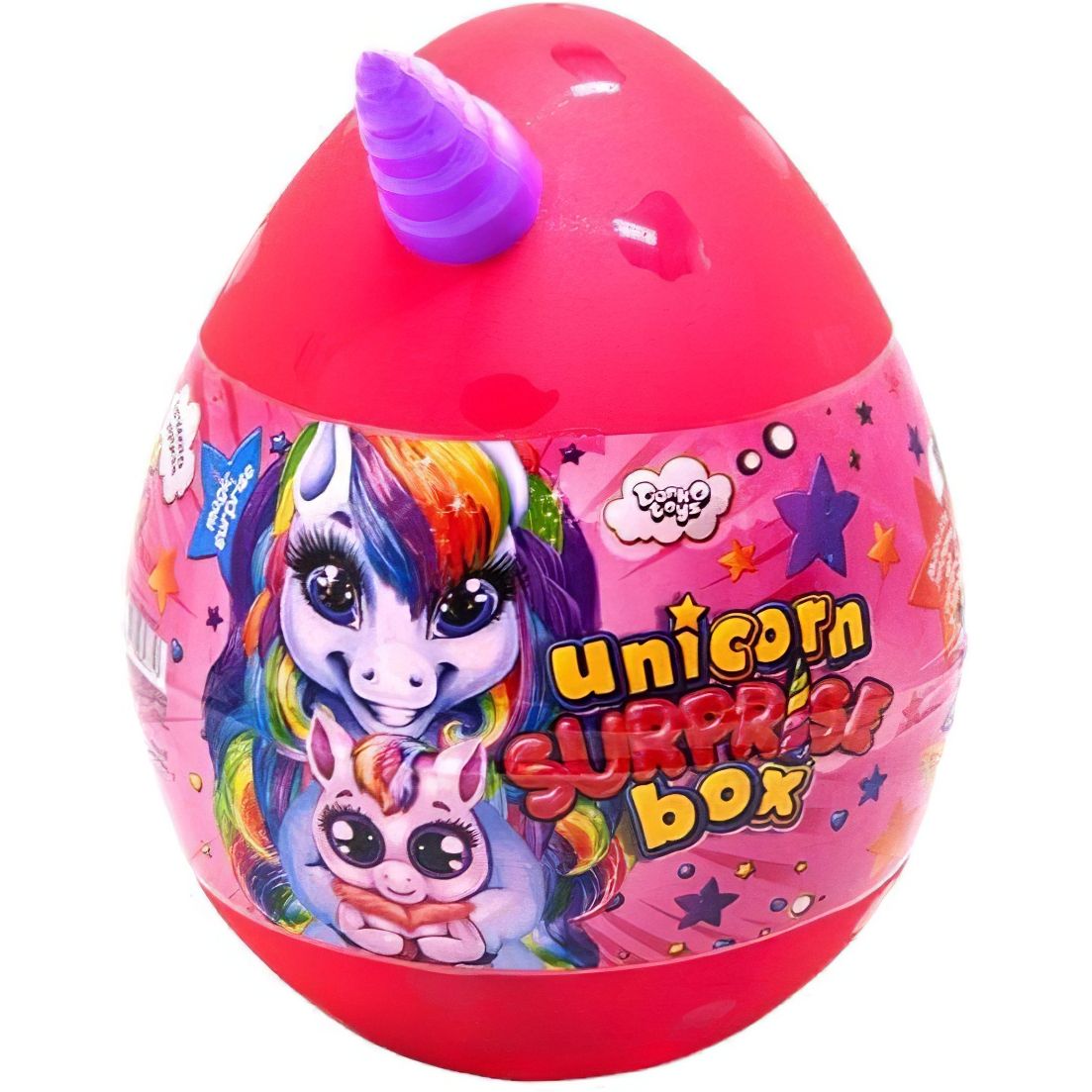 Набор креативного творчества Danko Toys Unicorn Surprise Box фиолетовый USB-01-01U - фото 1