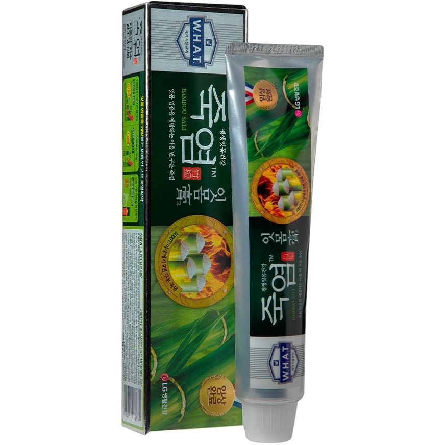 Укрепляющая зубная паста с бамбуковой солью LG Bamboosalt 120 г - фото 1