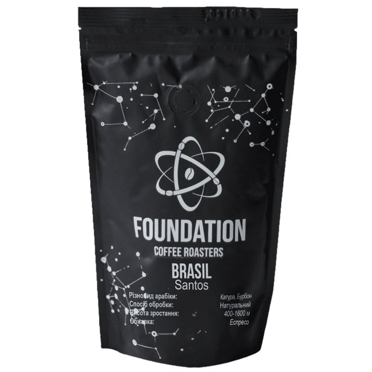 Кава Foundation Бразилія Santos, 1 кг - фото 1