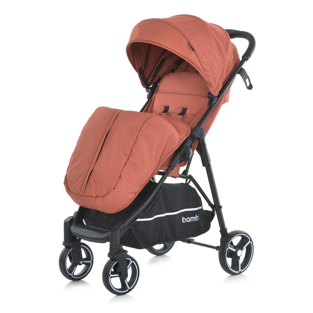 Прогулочная коляска Bambi M 4249-2 Orange Matt - фото 4