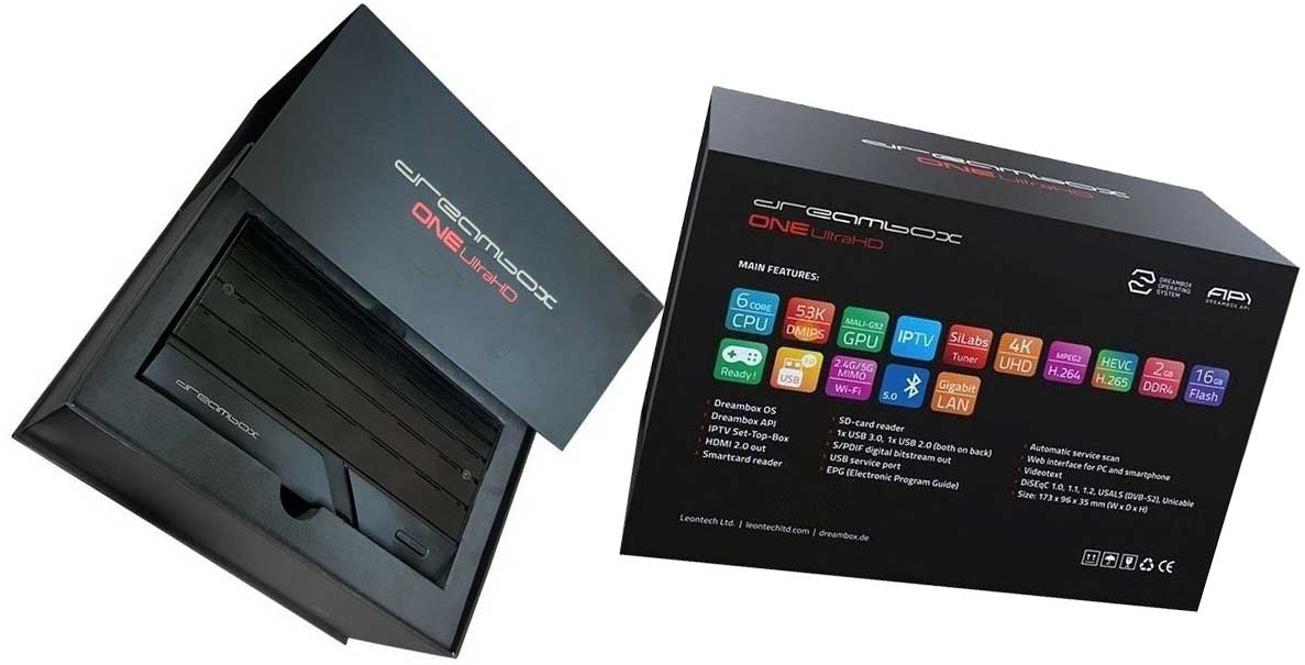 Супутниковий ресивер Dreambox ONE Combo Ultra HD 4K, Android, Linux Enigma2 - фото 3
