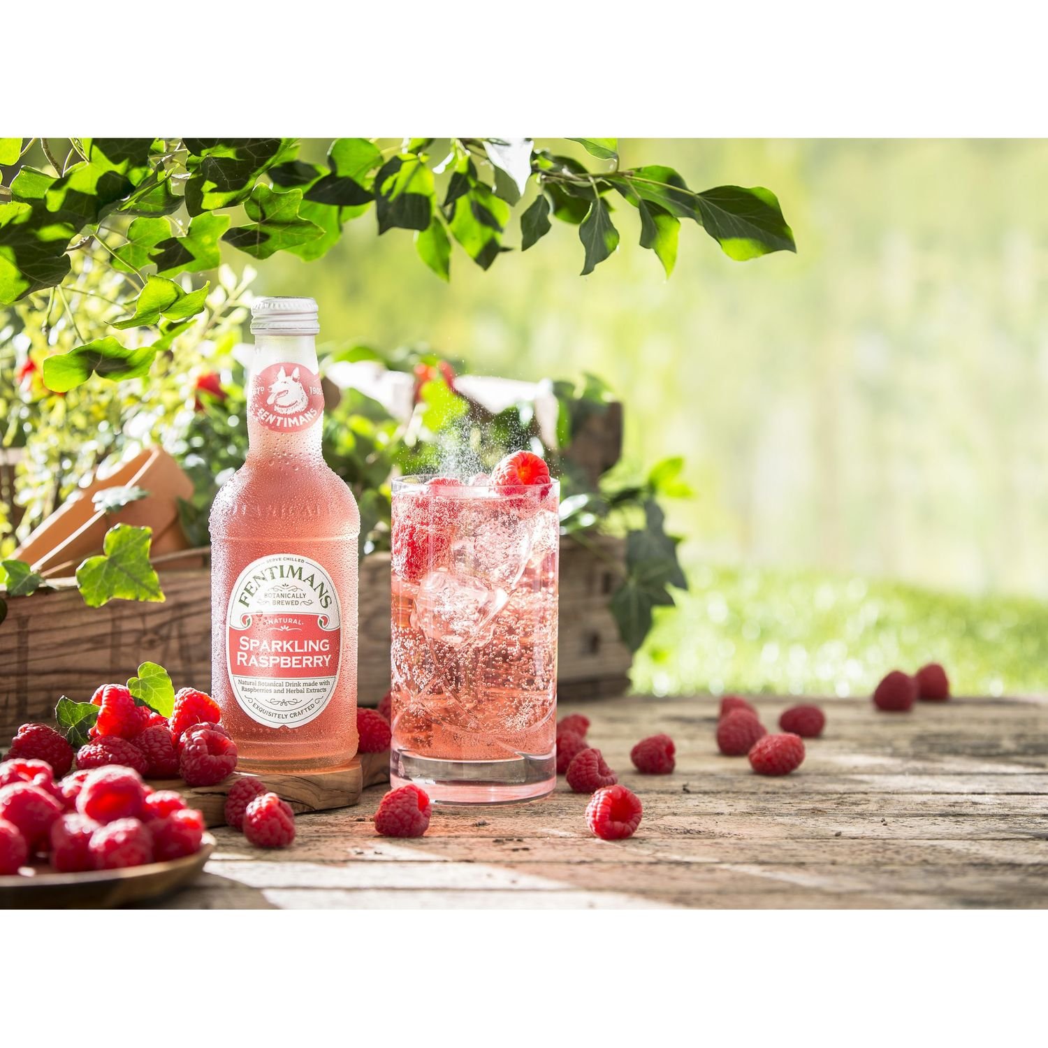 Напиток Fentimans Sparkling Raspberry безалкогольный 275 мл - фото 2