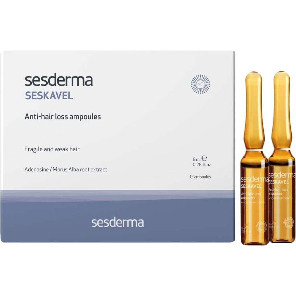 Ампули Sesderma Seskavel Anti-Hair Loss проти випадання волосся, 12 шт. - фото 1