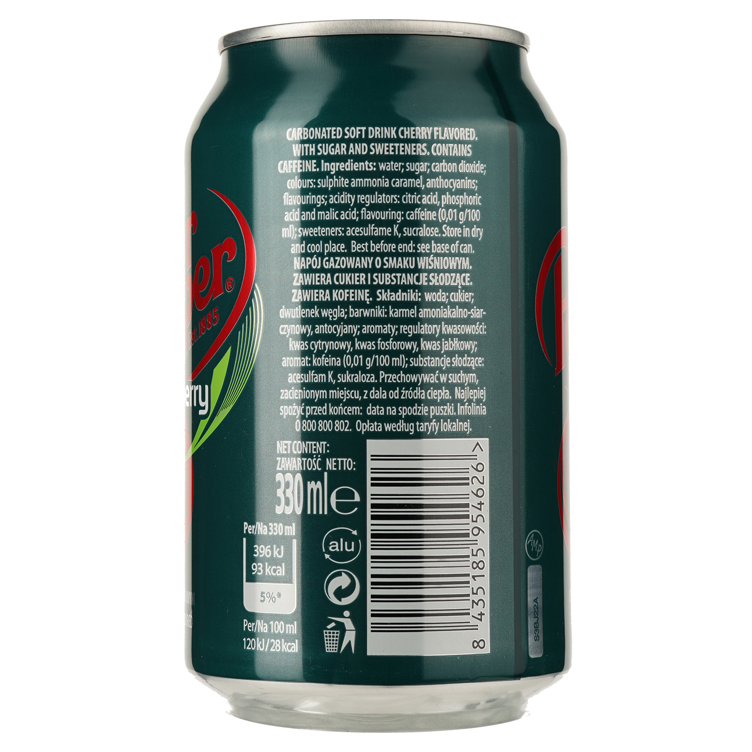 Напиток Dr. Pepper Cherry 330 мл (755160) - фото 2