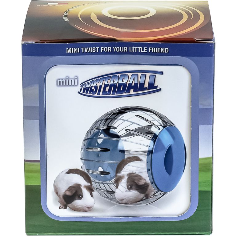 Іграшка для гризунів Georplast Twisterball, 12,5 см, в асортименті - фото 4