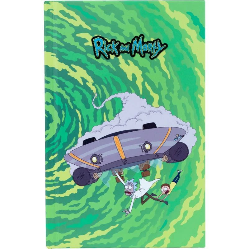 Книга записная Kite Rick and Morty А6 в клеточку 80 листов (RM22-199-1) - фото 1