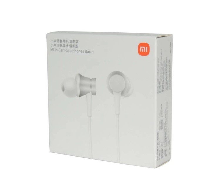 Навушники Xiaomi Mi-Earphones Basic Silver з мікрофоном - фото 7