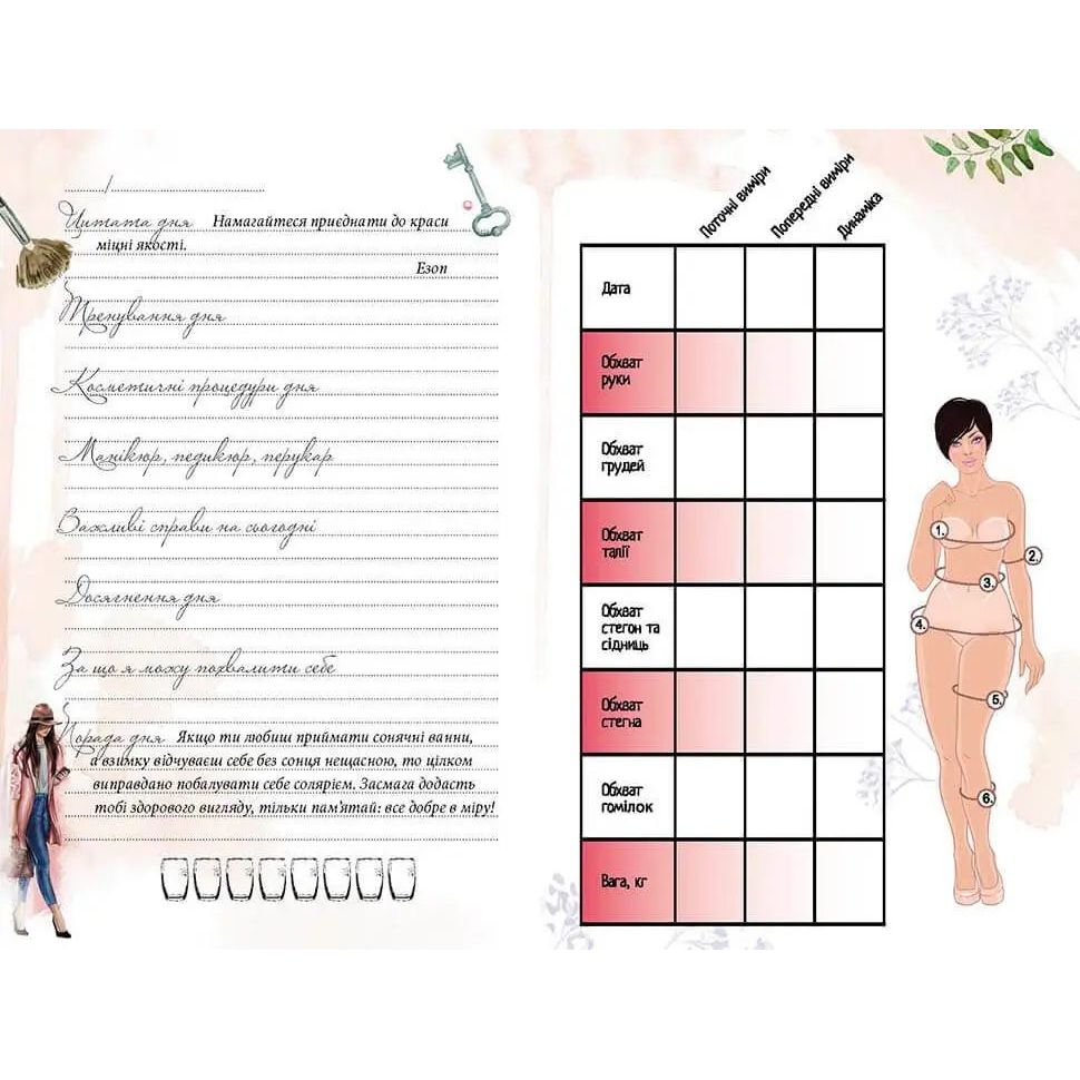 Блокнот Талант Воркбук Девичьи секреты Твой дневник красоты 03 (978966935637603) - фото 5