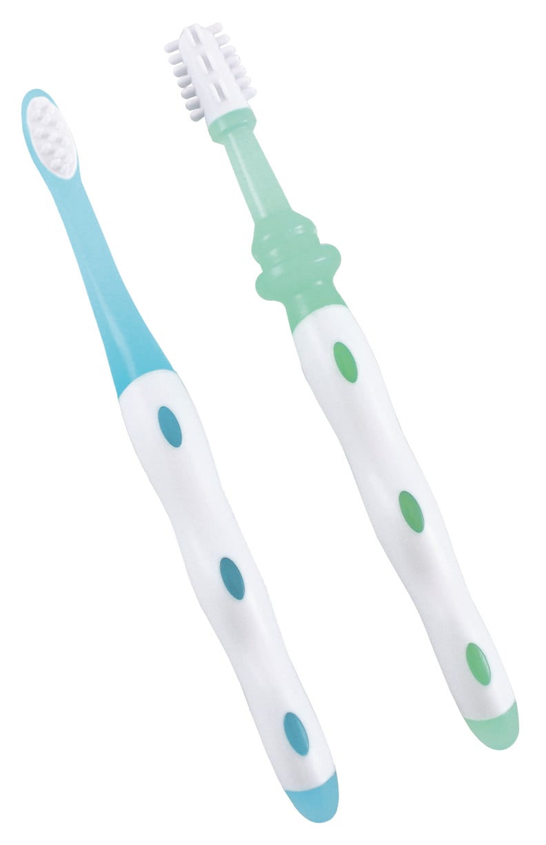 Набор учебных зубных щеток Baby-Nova, мягкие, 2 шт. (3963060) - фото 2