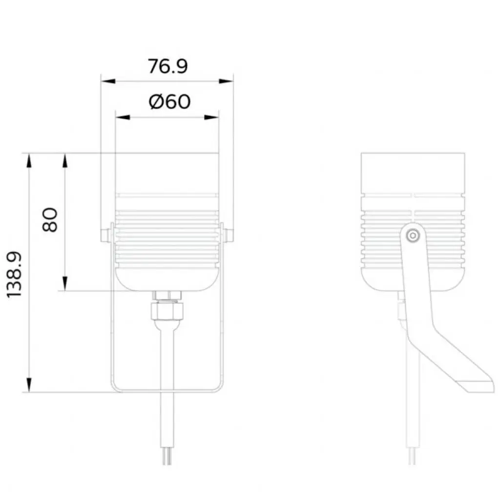 Ландшафтний світильник Philips LED BGP150 8W 4000K чорний (911401755642) - фото 5