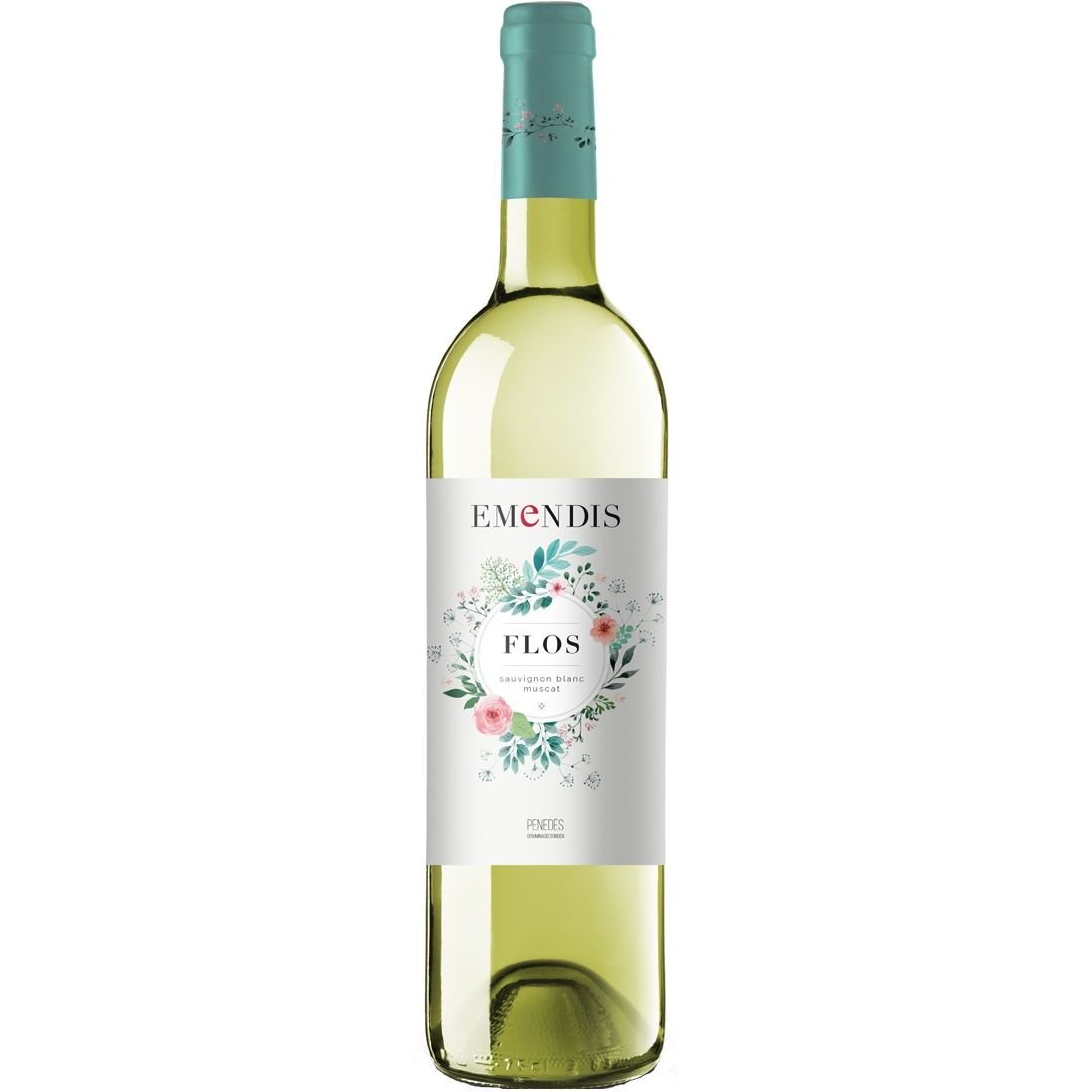 Вино Emendis Flos Penedès DO 2021 белое сухое 0.75 л - фото 1